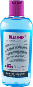CLEAN-UP®  - gel . brush . skin . nails - Sanitize Solution (Pour Top)